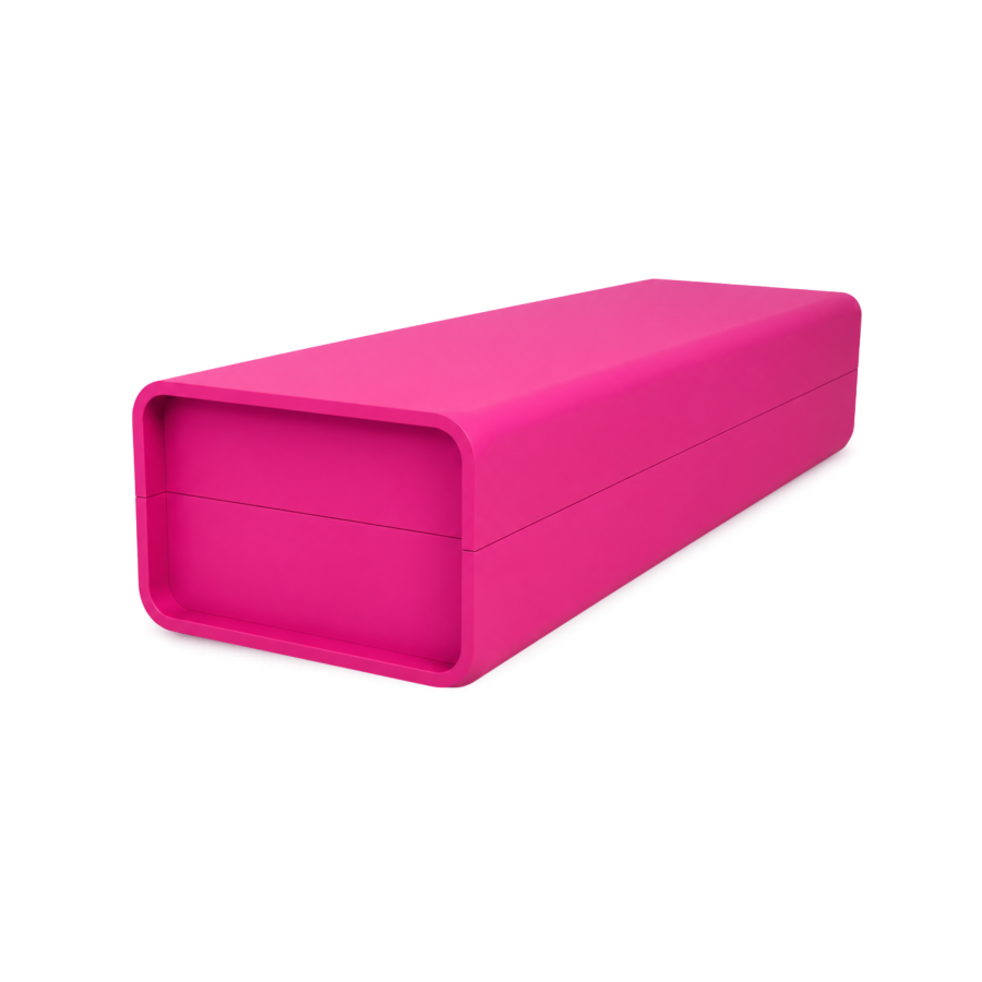 Optimistic Coffin Pink lasiert – geschlossen